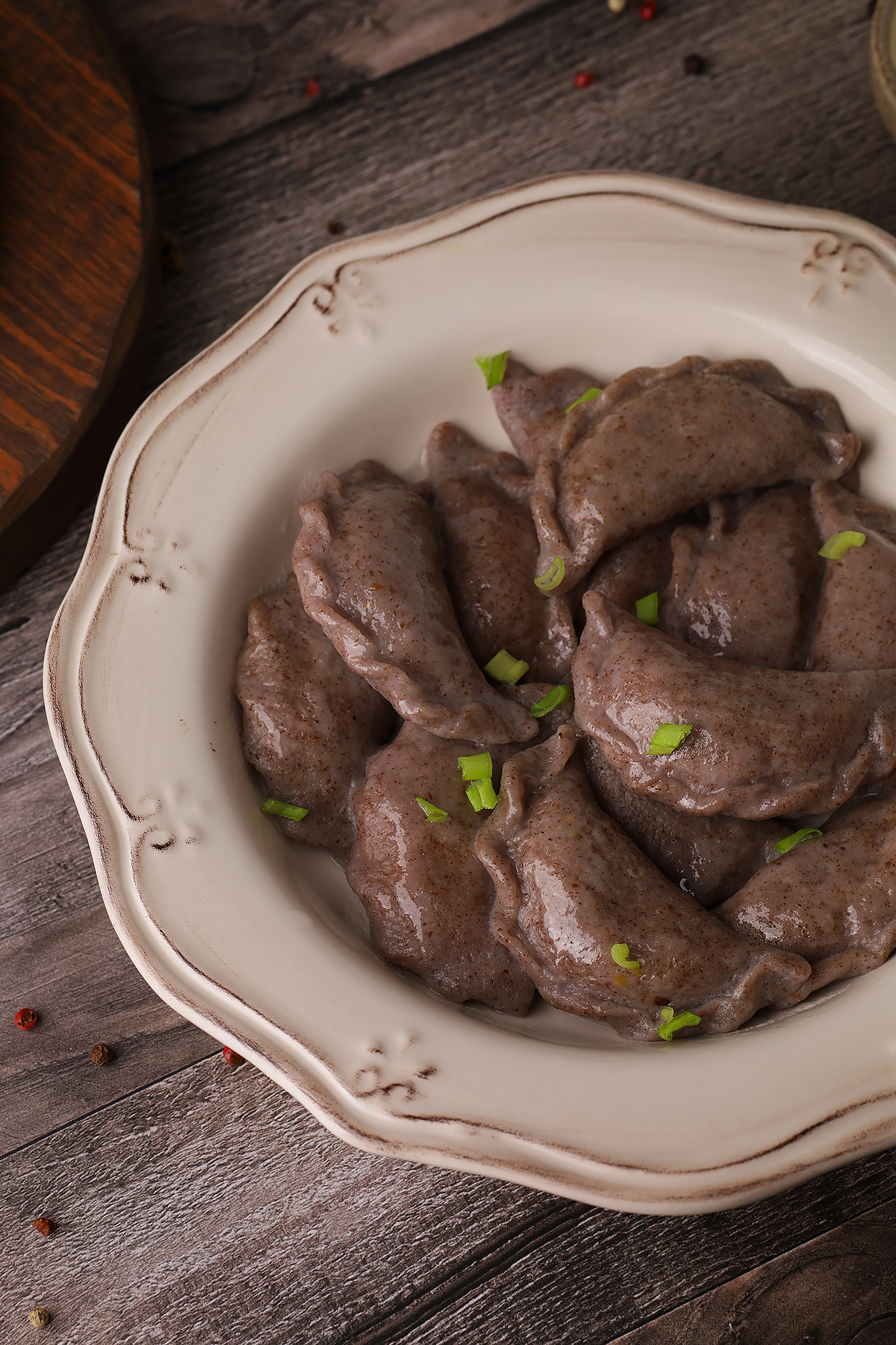 Вареники без глютена без яйца «Вишня».