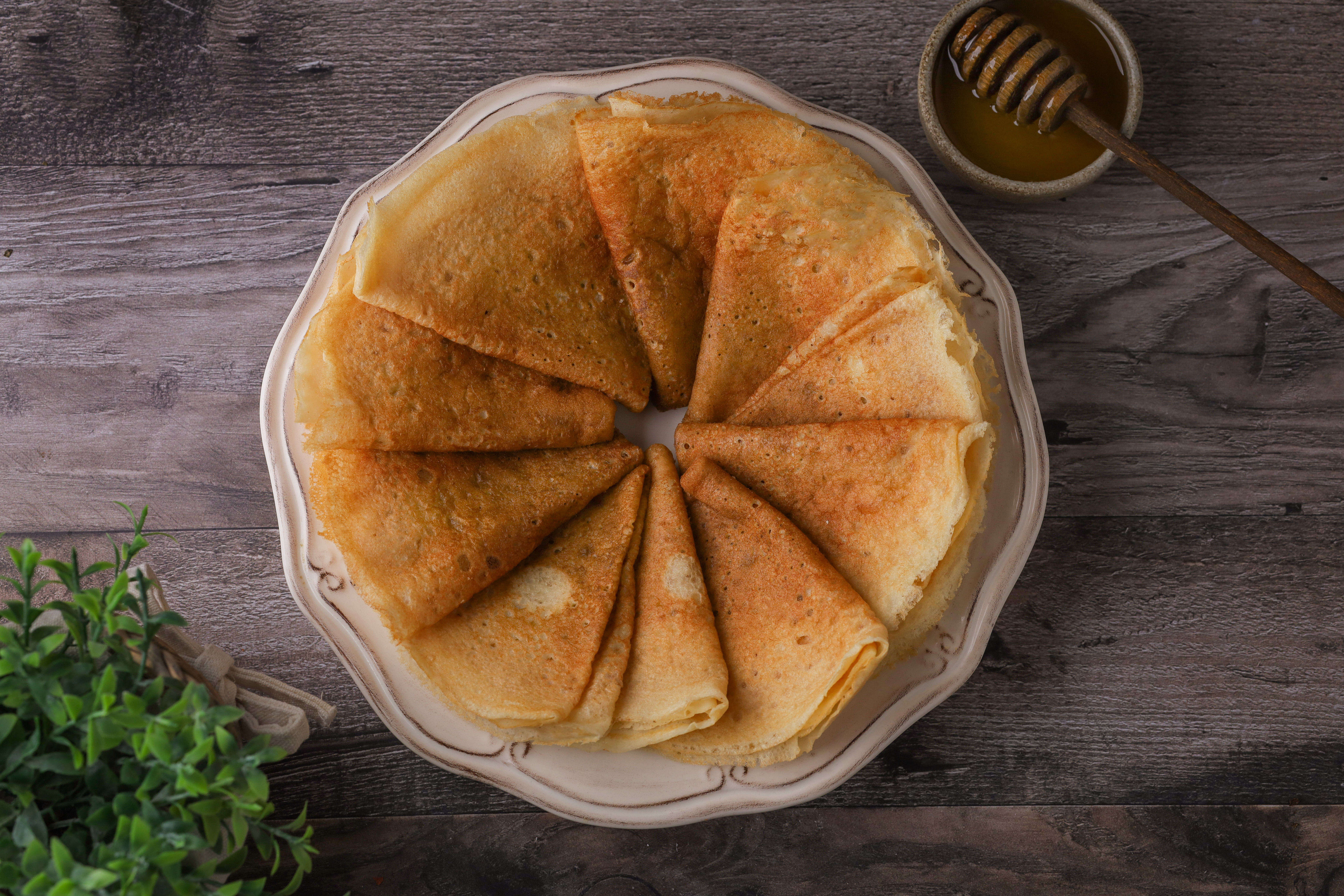 Блины на безлактозном молоке