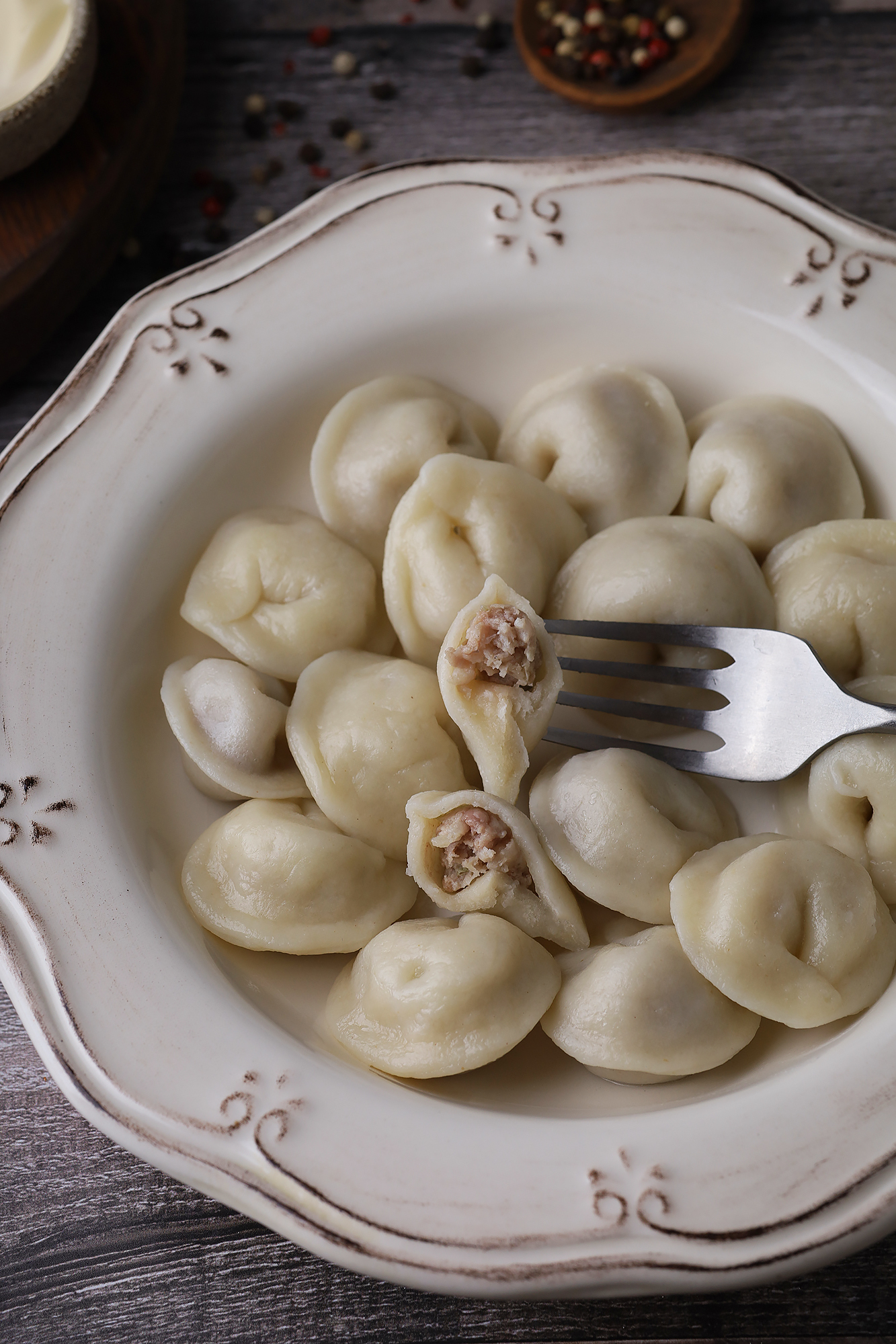 Пельмени без глютена с яйцом «Филе куриной грудки»