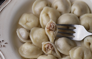 Пельмени без глютена без яйца «Филе куриной грудки»